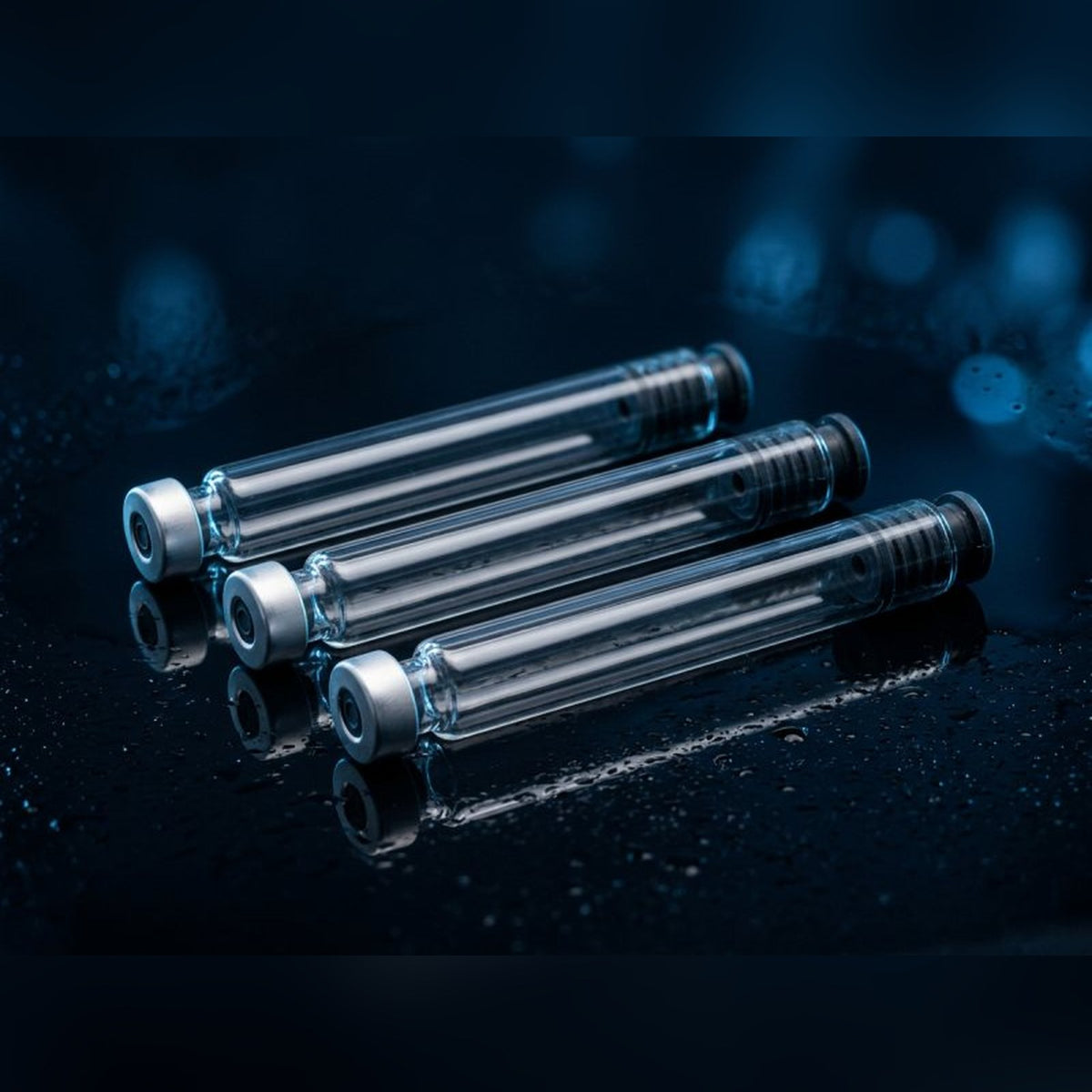 3ml Glass cartridges x 3